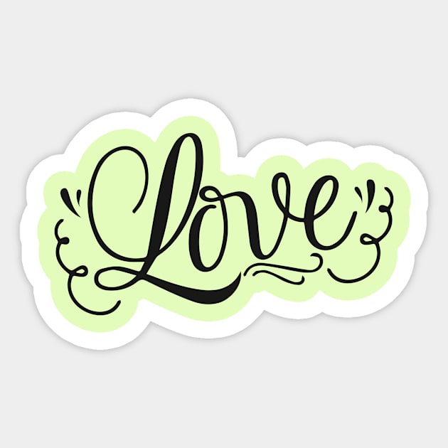 Love Lettring Sticker by Wanda City